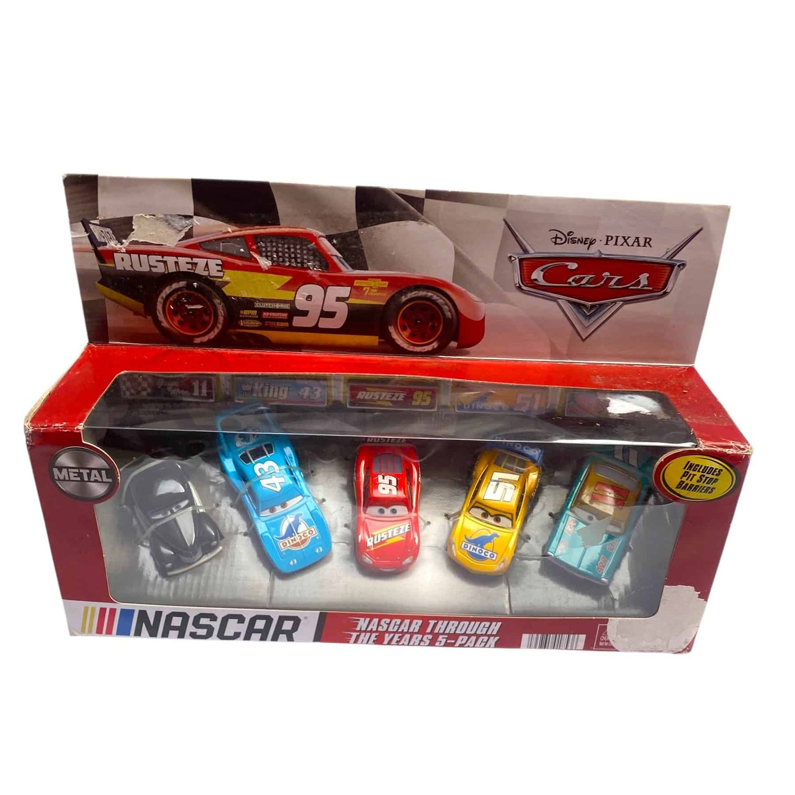 CARS Nascar a través de los años 5-pack