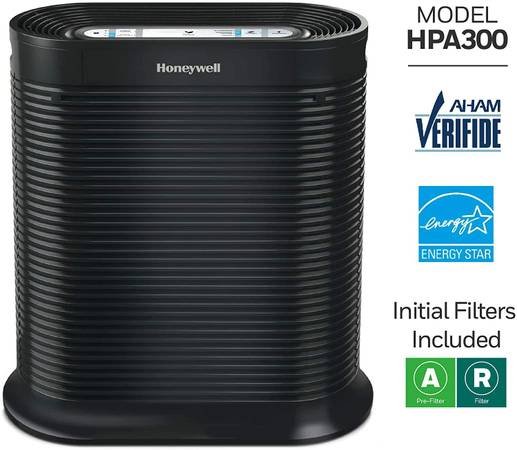Purificador de aire para habitaciones Extra grandes HPA300