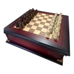 Ajedrez tuscany de lujo y set de juegos